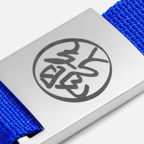 Брелок Inlet с тканевой вставкой, синий