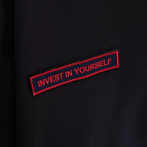 Футболка оверсайз унисекс с капюшоном Neofit, черная