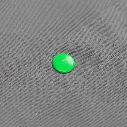 Кнопка Clavis, M, зеленый неон