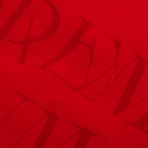 Куртка флисовая унисекс Fliska, красная