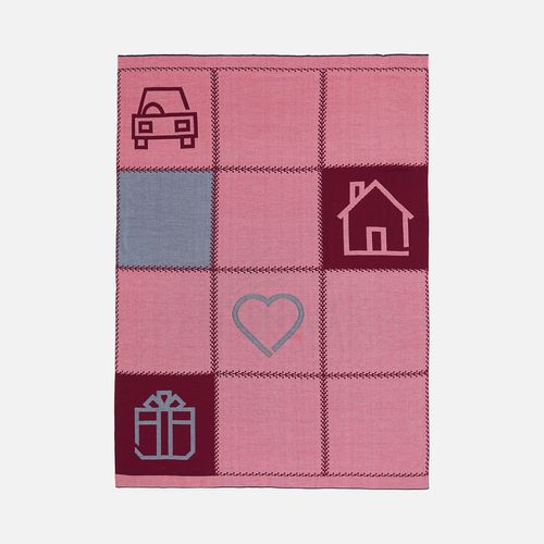 Плед на заказ Tricksy Net, 3 цвета, М, акрил