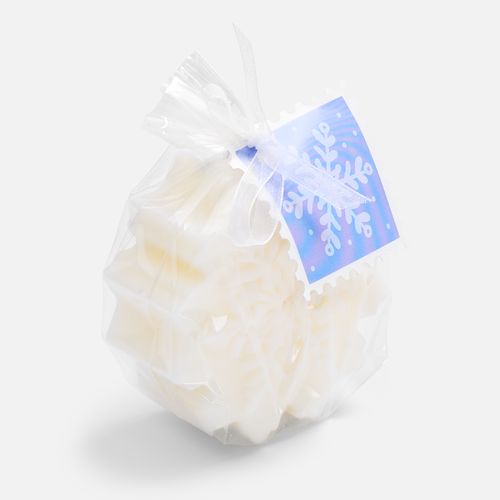 Свеча Snowflame 2, белая, 8 см