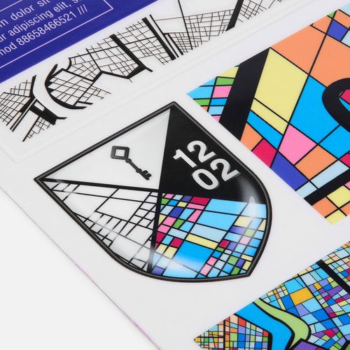 Наклейки UV-DTF Sticker Pack на заказ, L