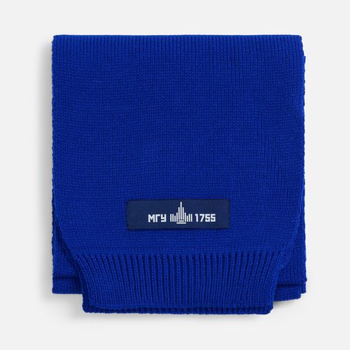 Шарф Siver, ярко-синий