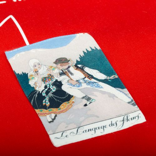 Холщовая сумка Avoska, красная