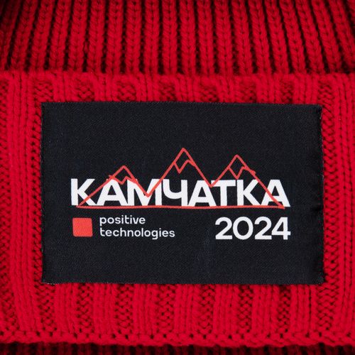 Шапка Hinge, красная