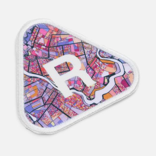 Шеврон из габардина Gabo L, белый