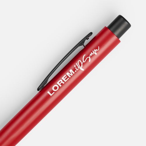 Ручка шариковая Pride, темно-красная