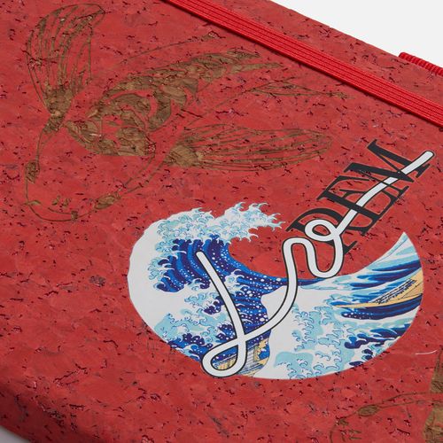 Блокнот Cork County, красный