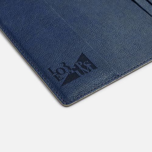 Обложка для паспорта Petrus, синяя