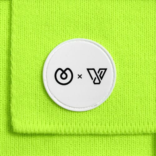 Шарф Urban Flow, салатовый неон