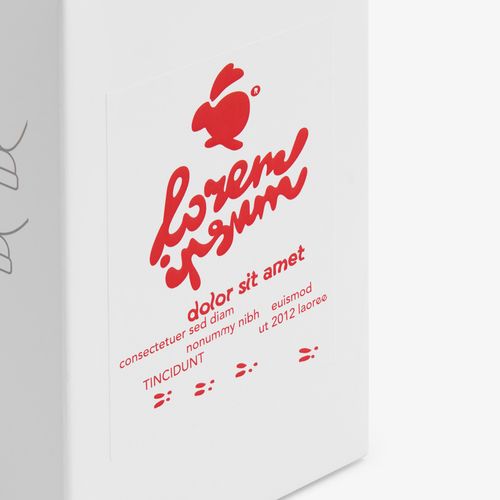 Гирлянда Cosy Poms, красная