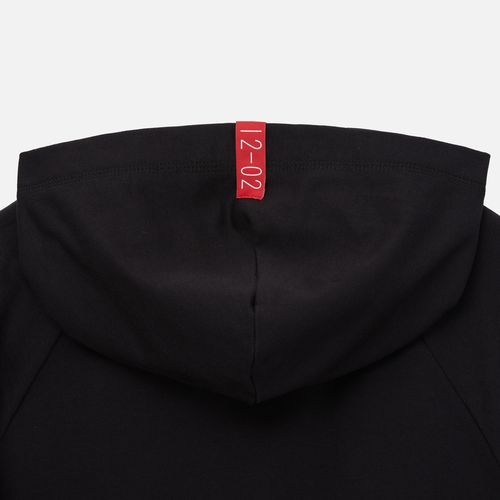 Футболка оверсайз унисекс с капюшоном Neofit, черная