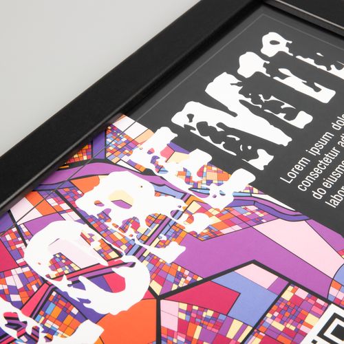 Рамка Wonderwork, черная