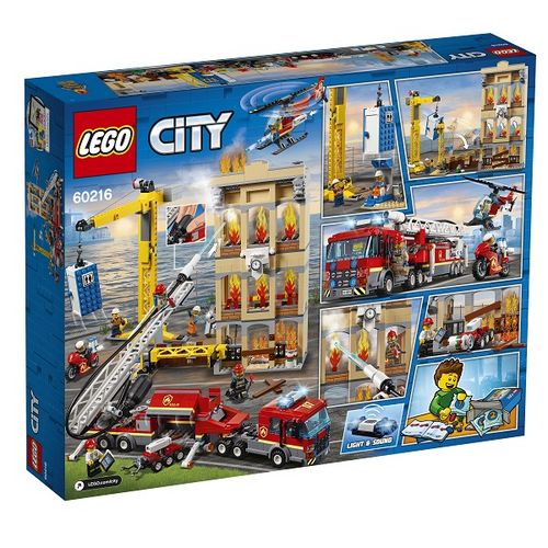 Конструктор «LEGO City. Центральная пожарная станция»