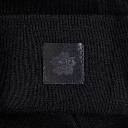 Лейбл кожаный Sinatu, S, черный