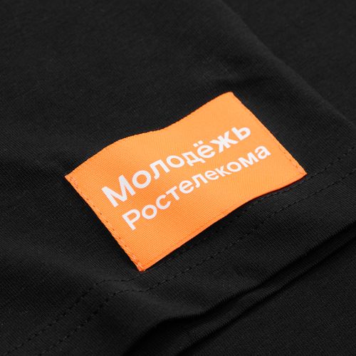 Футболка мужская T-bolka Stretch, черная