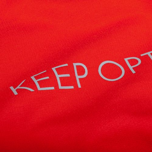 Футболка оверсайз с двойным рукавом Kosmos, красная