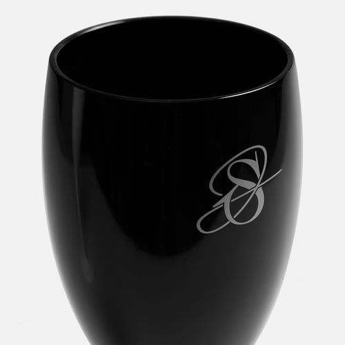 Бокал для шампанского Empresa, черный