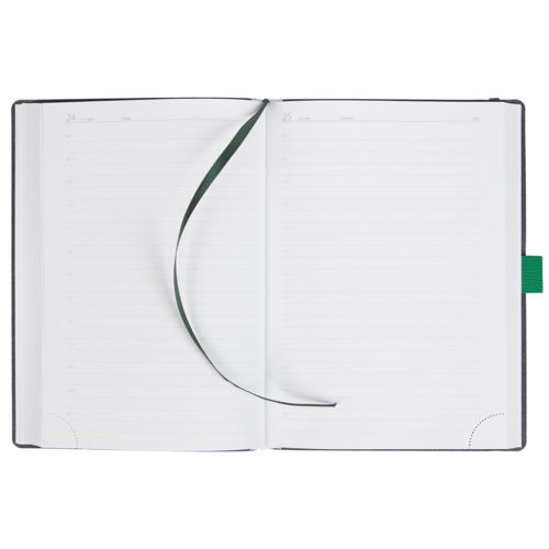 Ежедневник Flex Brand, датированный, зеленый