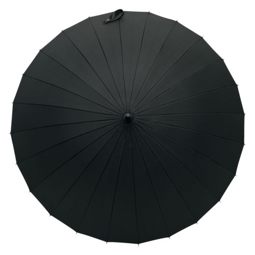 Зонт-трость Ella, черный с бронзовым