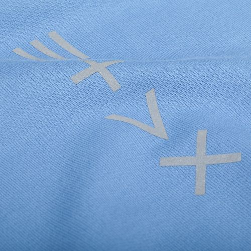 Футболка оверсайз с двойным рукавом Kosmos, синяя