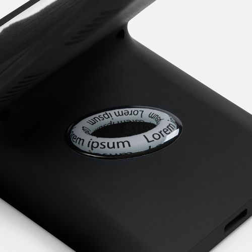 Беспроводное зарядное устройство с быстрой зарядкой Overtop, черное