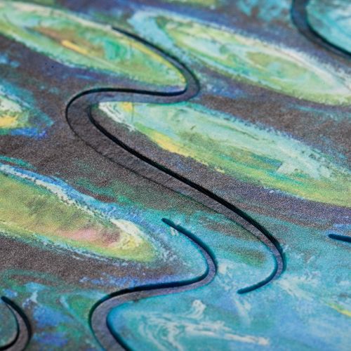 Ежедневник Butterfly, недатированный, белый с синим