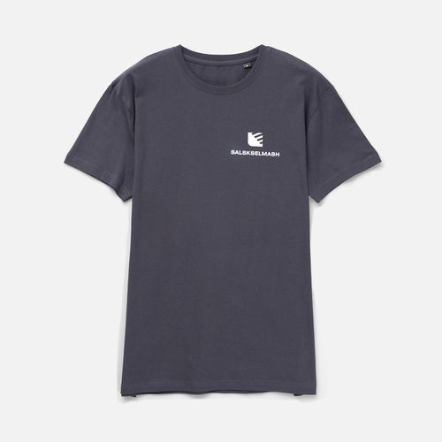 Футболка унисекс T-Bolka 160, темно-серая (графит)