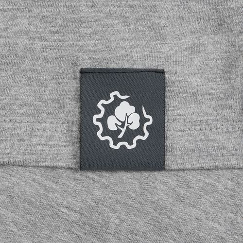 Лейбл тканевый Epsilon, M, темно-серый