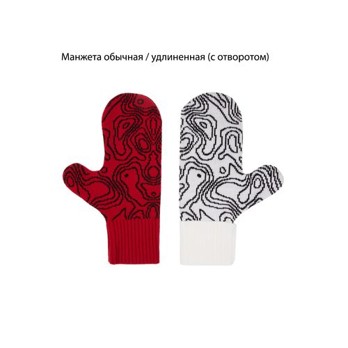 Варежки на заказ Mani, акрил