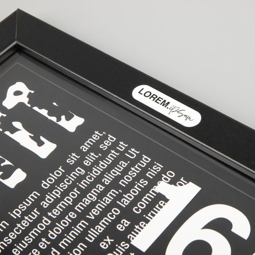 Рамка Wonderwork, черная