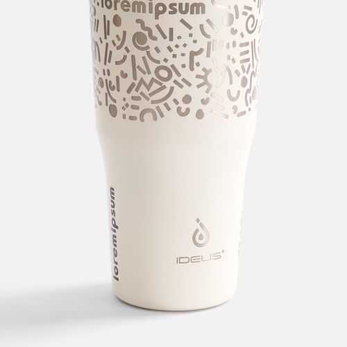 Термостакан Sapporo М, белый (молочный)