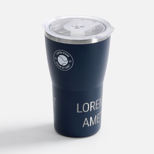 Термостакан Sapporo без логотипа, темно-синий