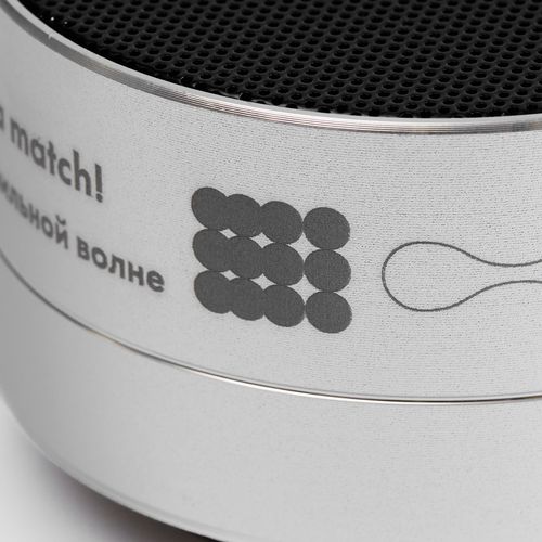 Беспроводная колонка Easy, серебристая