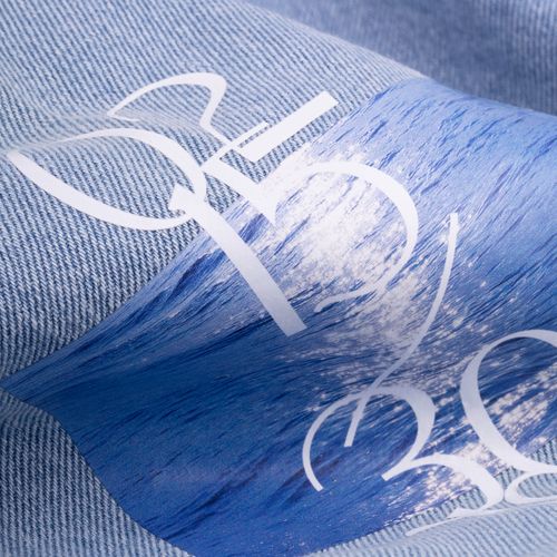 Куртка джинсовая O3, серая