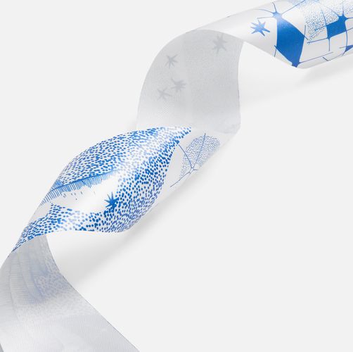 Лента сатиновая Satin 35 М, белая, 60 см