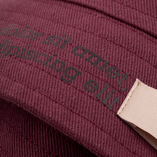 Панама Sombra, бордовая