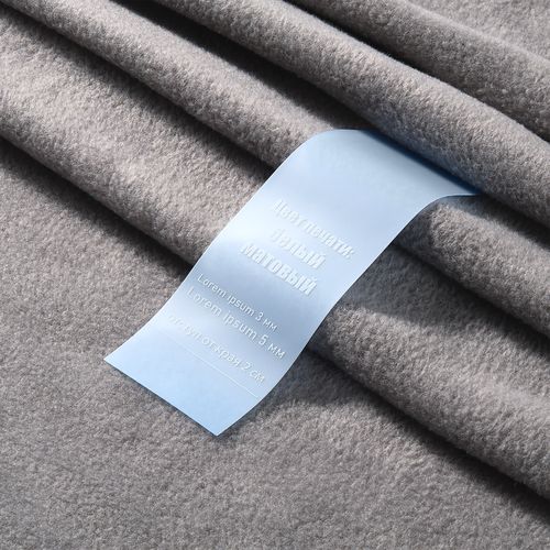 Лента силиконовая Biguna 35 S, прозрачная голубая, 50 см