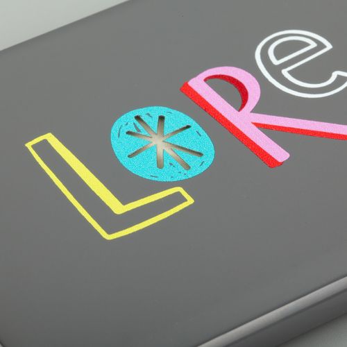 Аккумулятор Uniscend Starry с подсветкой, 5000 мАч, темно-серый