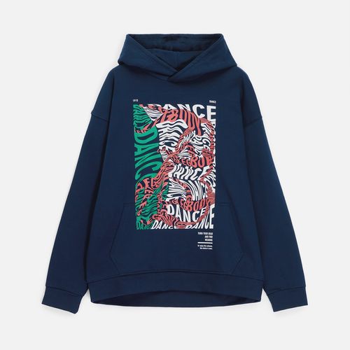 Худи оверсайз унисекс Outshine, темно-синее