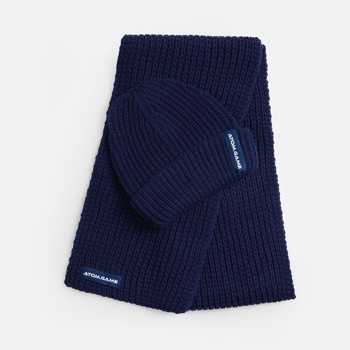 Лейбл тканевый Epsilon, XS, темно-синий