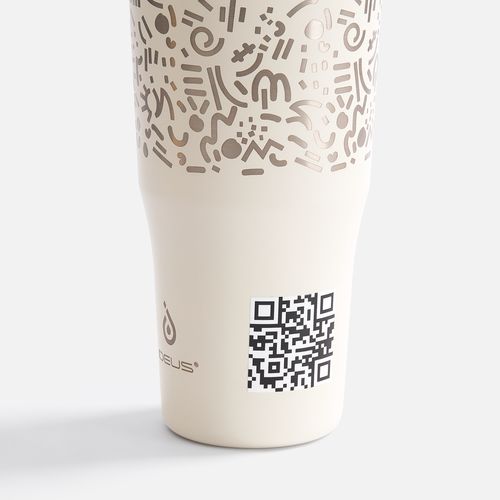 Термостакан Sapporo М, белый (молочный)