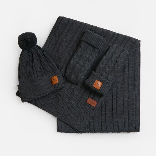 Лейбл кожаный Tuken, S, горчичный