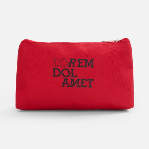 Косметичка Looksi, красная