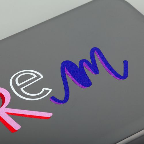 Аккумулятор Uniscend Starry с подсветкой, 5000 мАч, темно-серый