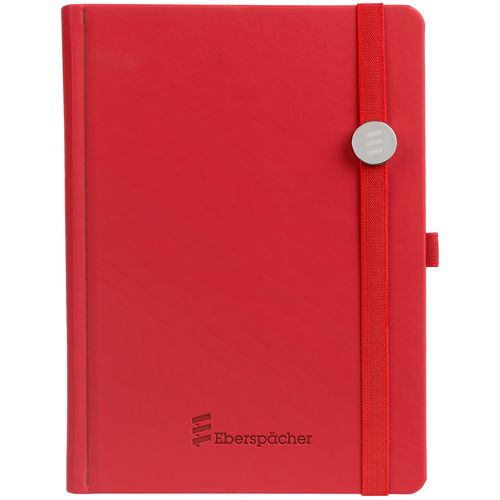 Ежедневник Favor Metal, недатированный, красный