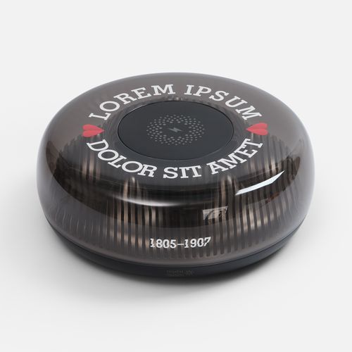 Станция беспроводной зарядки с подсветкой apexPoint ver.2, черная