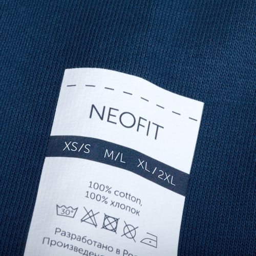Толстовка унисекс Neofit, темно-синяя