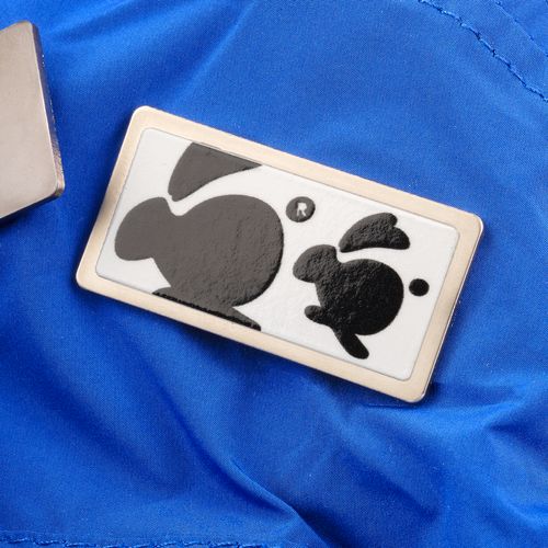 Значок Magnet Matto, серебристый